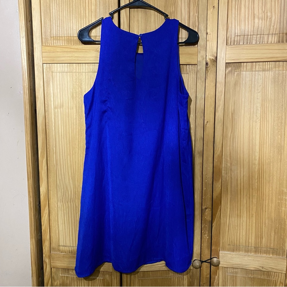 ๐One โค๏ธ Clothing, Los Angeles, Size Medium, Color Royal Blue, Sleeveless Dress - Picture 9 of 10